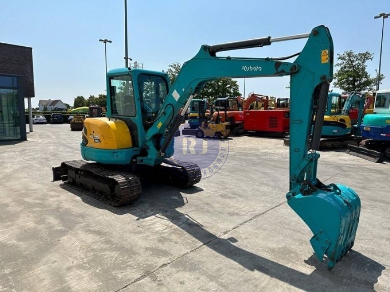 Original Japan Used Kubota Excavator KX155-3 5 6 Ton Second Hand Mini Digger
