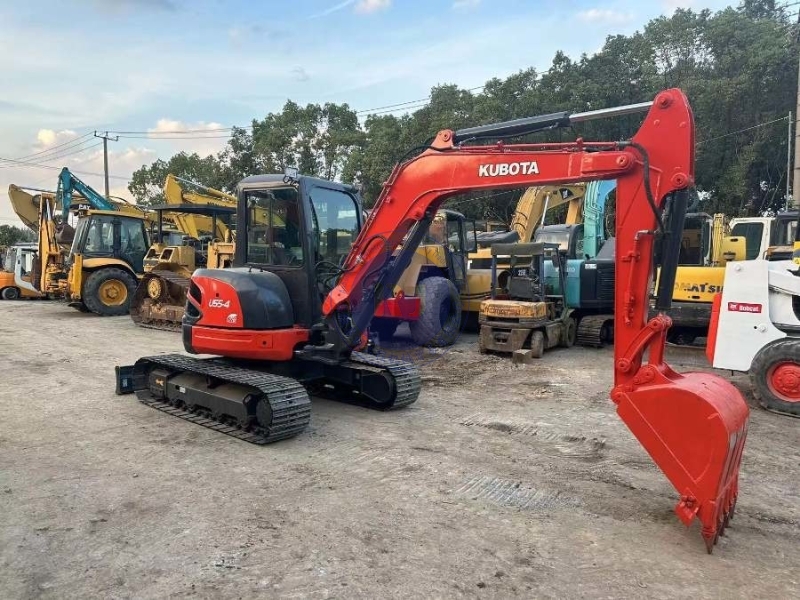 Mini Used Kubota Excavator U55-4 Automatic 2nd Hand Diggers