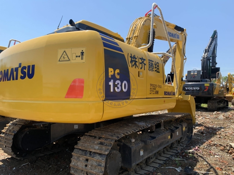 Used Original Komatsu PC130-8 Crawler Excavator 13ton Japan Made with Core Engine Second-Hand Komatsu  PC130-8