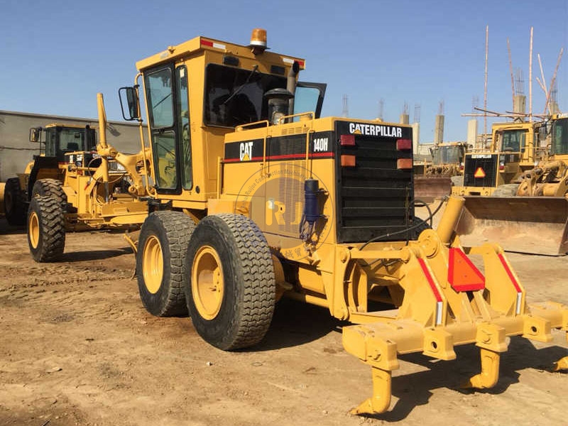 Used CAT 140G 140H 140K 120H Motor Second Hand Road Grader With Ripper for Sale