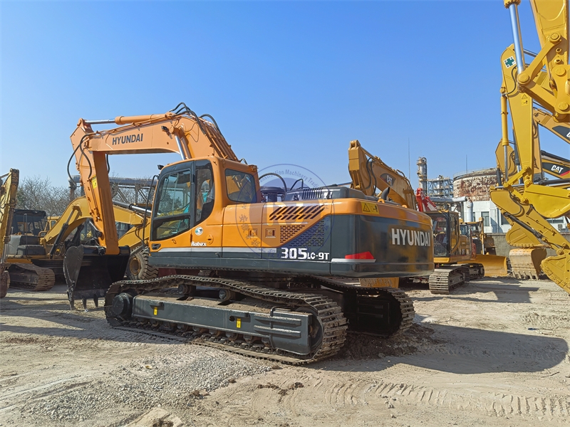 Cheap 30 ton used Hyundai 305 heavy duty excavator