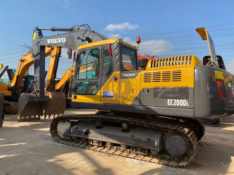 EC200D Used Volvo Excavator Earth Moving Equipment High Performance