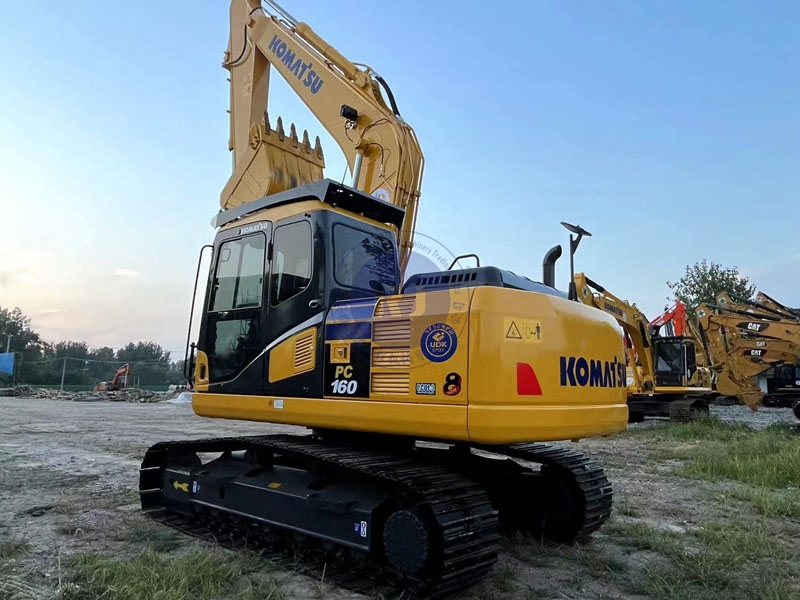 High Performance PC160 Excavator Komatsu 160 Original Japan Low Price Machine Second Hand For Sale