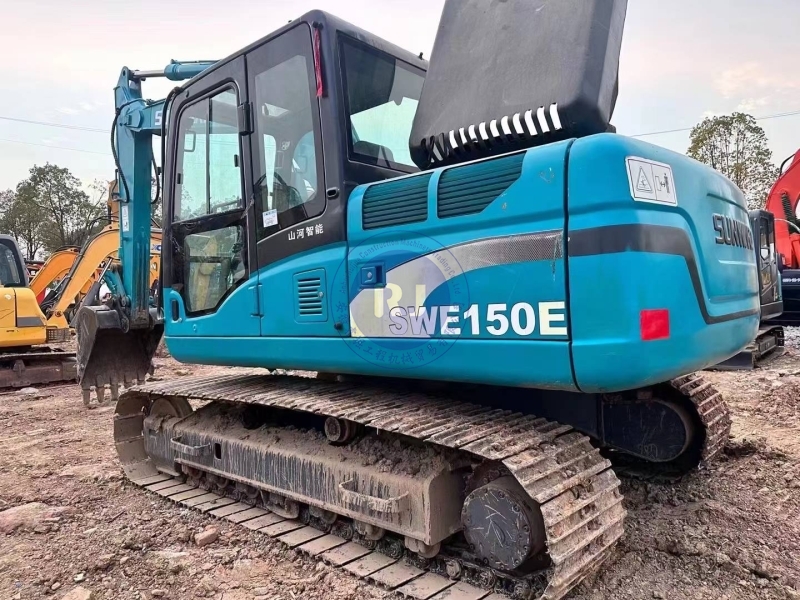 2023 for Sunward SWE150E 15 Ton Hydraulic Crawler Excavator Medium Used Good Condition with DPF From Sweden