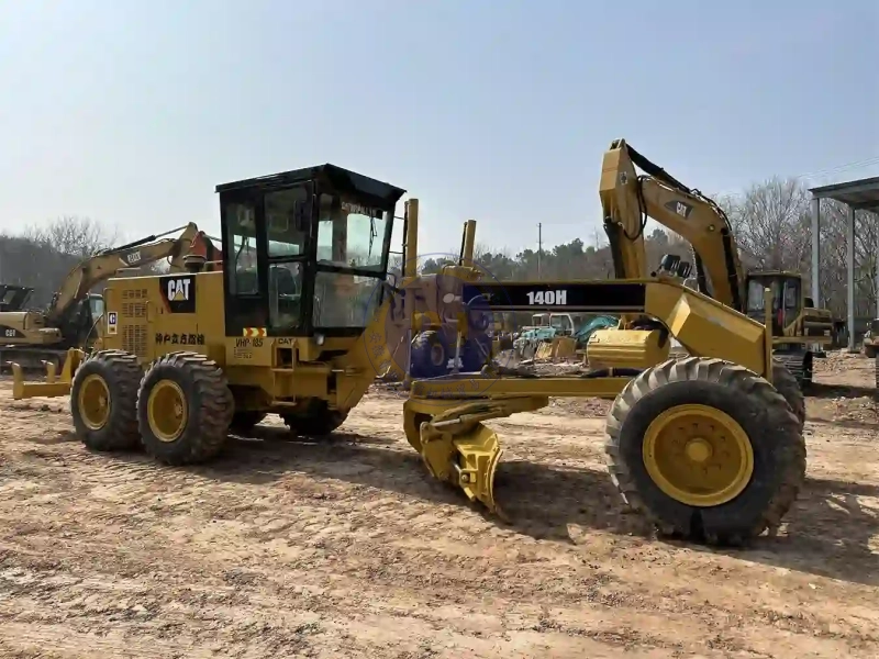 Cheap High Efficiency Used Motor Graders CAT 140H